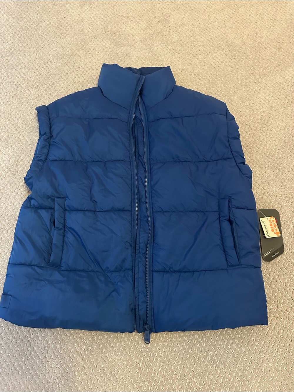 FP Movement by Free People In a Bubble Royal Blue Puffer Vest